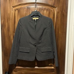 Black & White Nipon Boutique Blazer